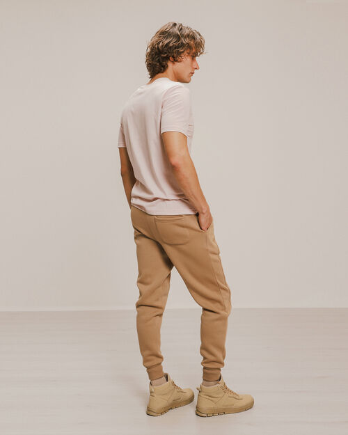 Jogger B&aacute;sico Skinny Beige